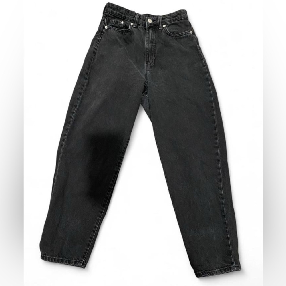 H&M Black Mom Jeans
